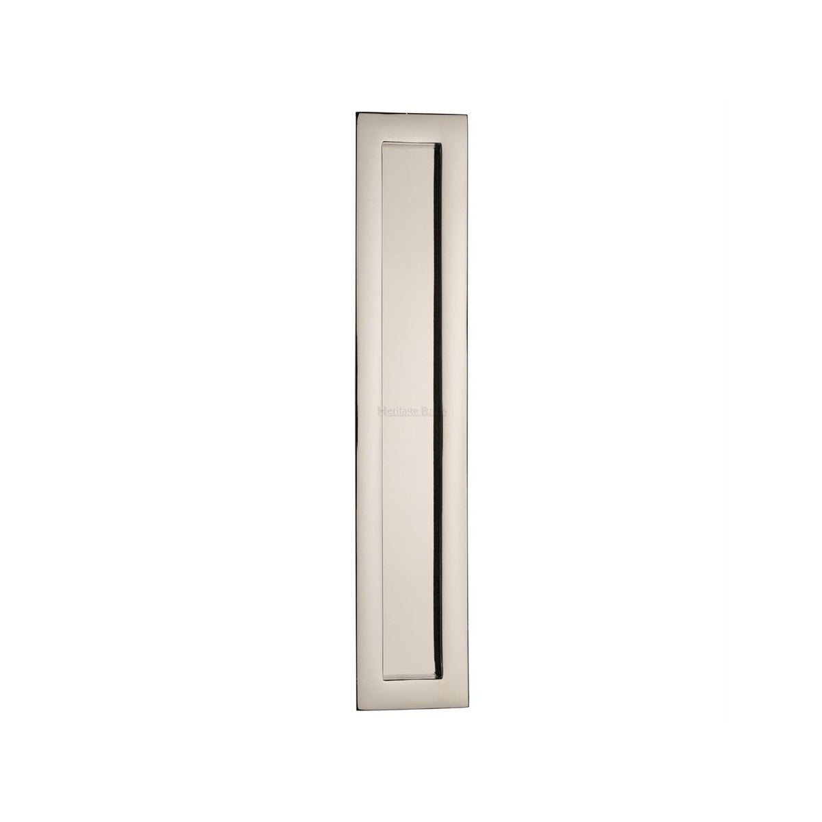 Rectangular Flush Pull - C1855 by M Marcus - Heritage Brass