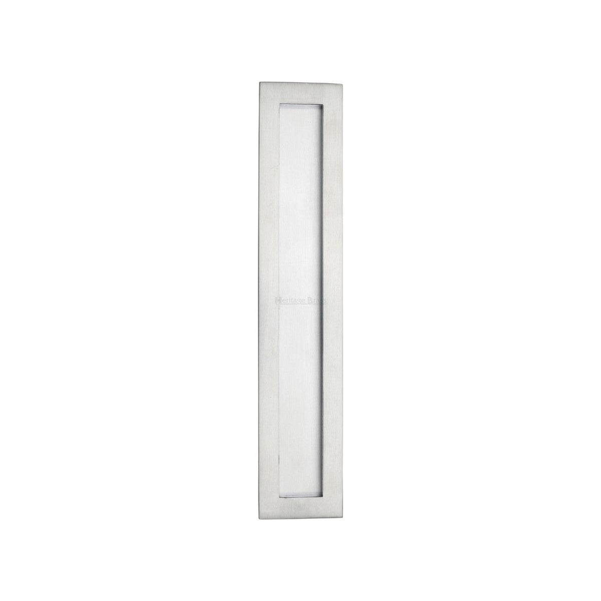 Rectangular Flush Pull - C1855 by M Marcus - Heritage Brass