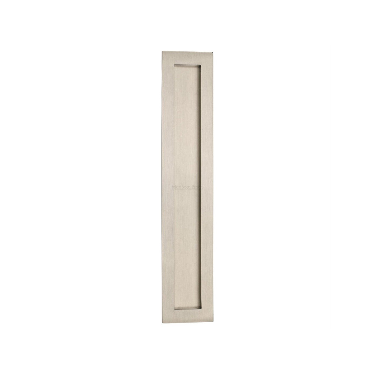 Rectangular Flush Pull - C1855 by M Marcus - Heritage Brass