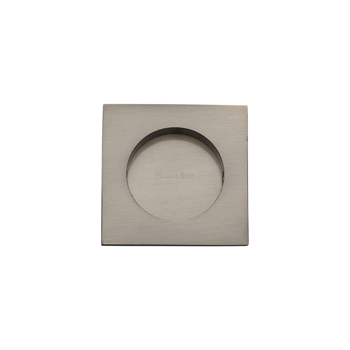 Square Flush Pull - C1860 by M Marcus - Heritage Brass
