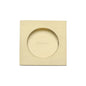 Square Flush Pull - C1860 by M Marcus - Heritage Brass