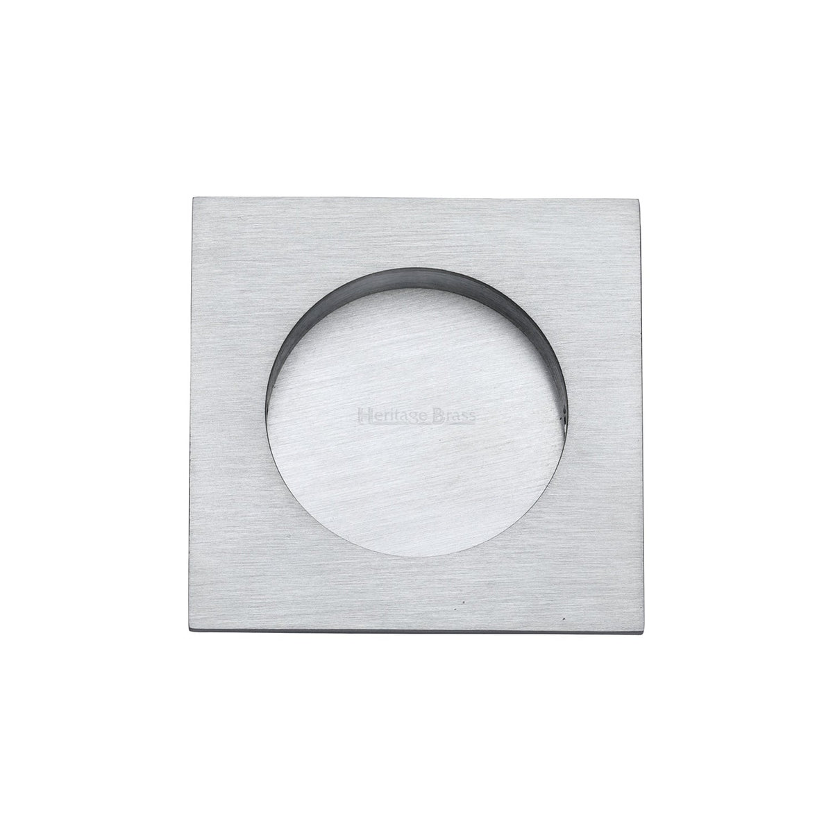 Square Flush Pull - C1860 by M Marcus - Heritage Brass