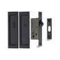 Flush Pull Privacy Set by M Marcus - Heritage Brass