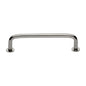 Wire Cabinet Pull Handle with Rose by M Marcus - Heritage Brass