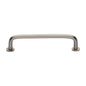 Wire Cabinet Pull Handle with Rose by M Marcus - Heritage Brass