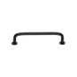 Wire Cabinet Pull Handle with Rose by M Marcus - Heritage Brass