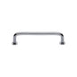 Wire Cabinet Pull Handle with Rose by M Marcus - Heritage Brass