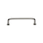 Wire Cabinet Pull Handle with Rose by M Marcus - Heritage Brass
