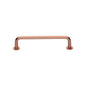 Wire Cabinet Pull Handle with Rose by M Marcus - Heritage Brass