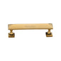 Pyramid Cabinet Pull Handle by M Marcus - Heritage Brass