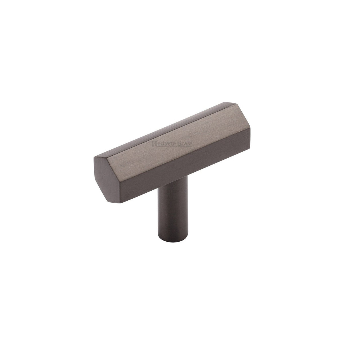 Hexagon T-Bar Cabinet Knob by M Marcus - Heritage Brass