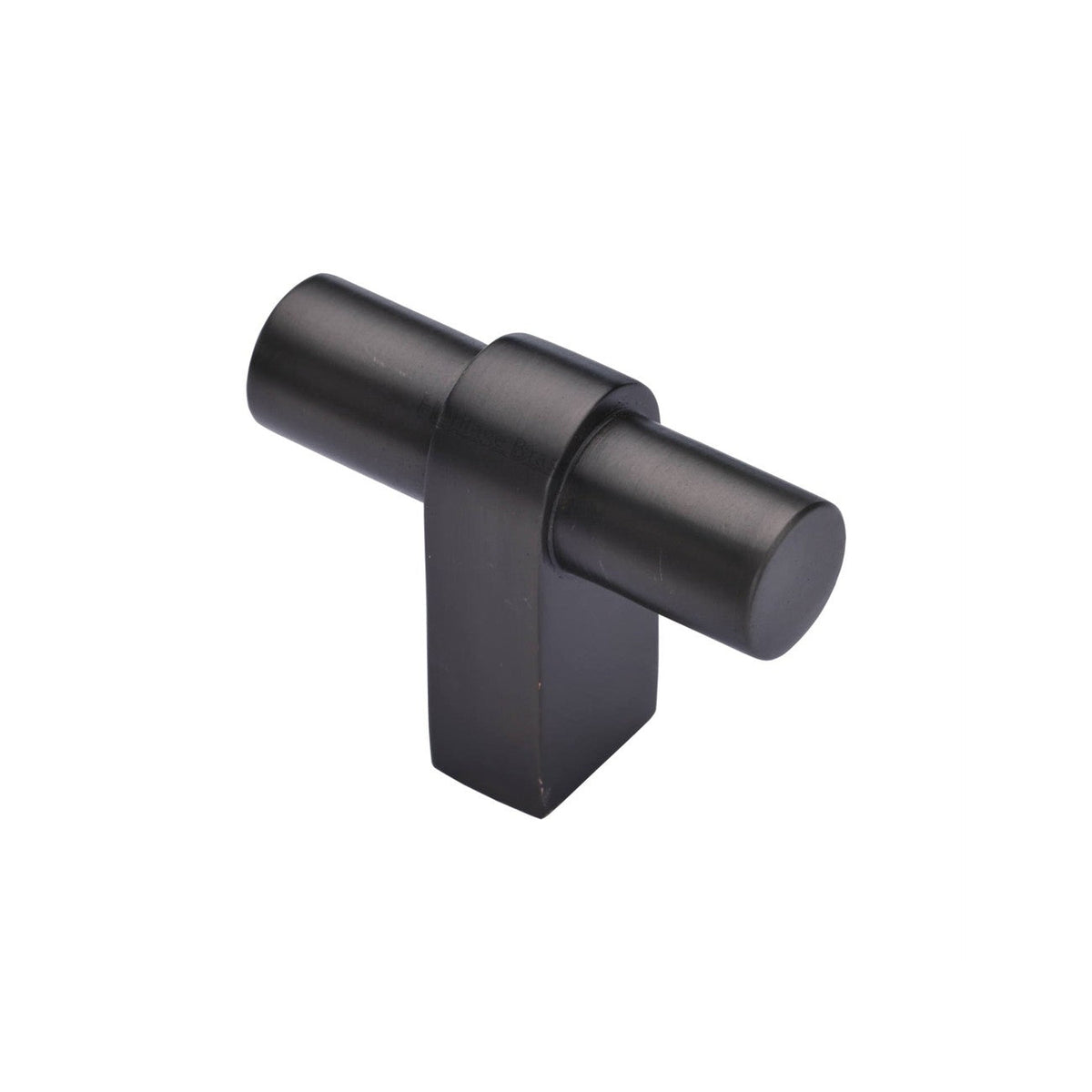 Industrial T-Bar Cabinet Knob by M Marcus - Heritage Brass