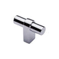 Industrial T-Bar Cabinet Knob by M Marcus - Heritage Brass