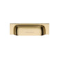 Military Cabinet Drawer Pull by M Marcus - Heritage Brass