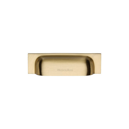 Military Cabinet Drawer Pull by M Marcus - Heritage Brass