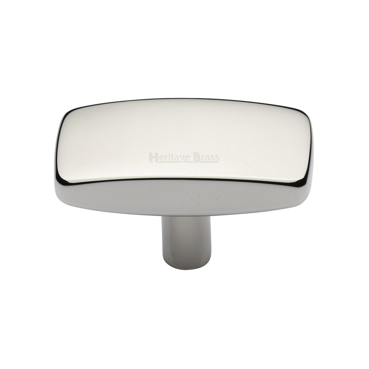 Rectangular Cabinet Knob by M Marcus - Heritage Brass