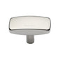 Rectangular Cabinet Knob by M Marcus - Heritage Brass