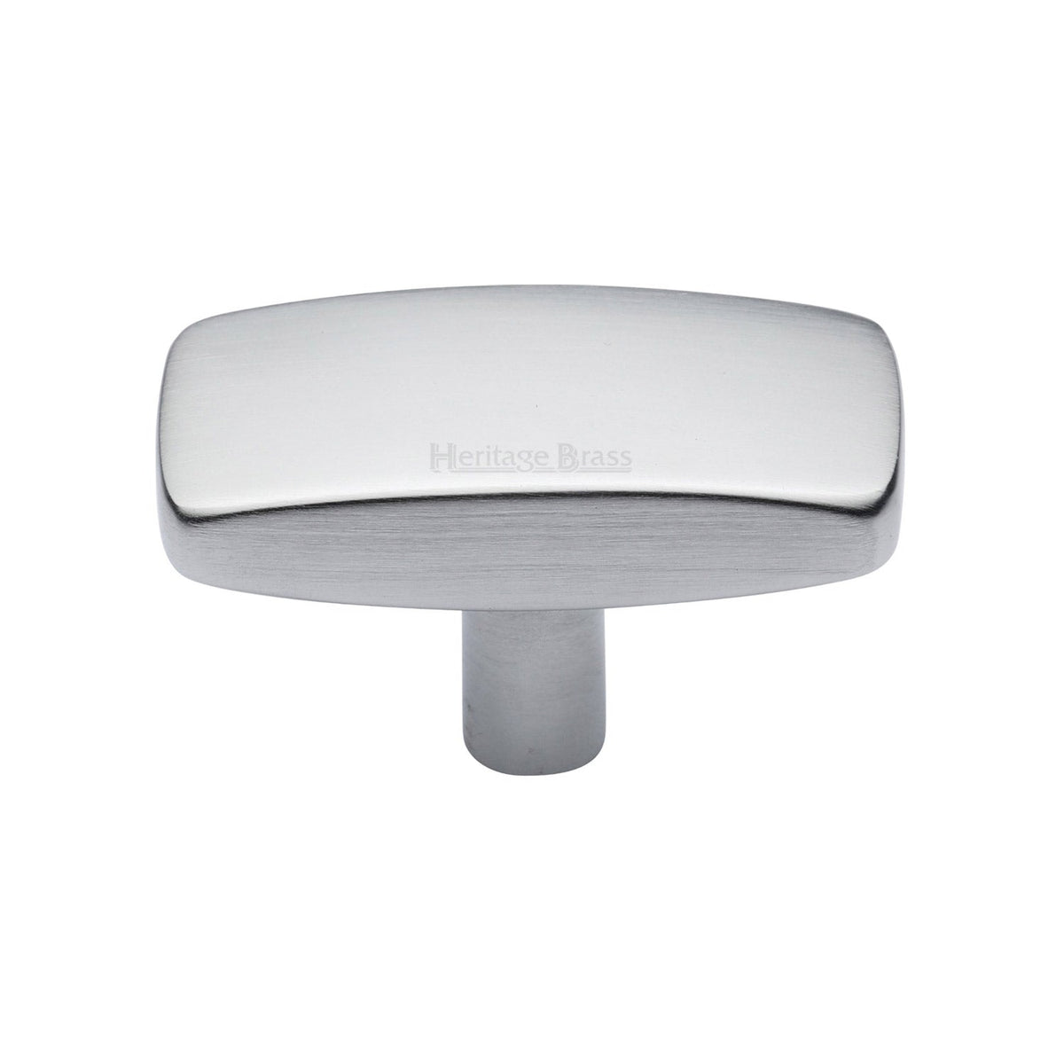 Rectangular Cabinet Knob by M Marcus - Heritage Brass