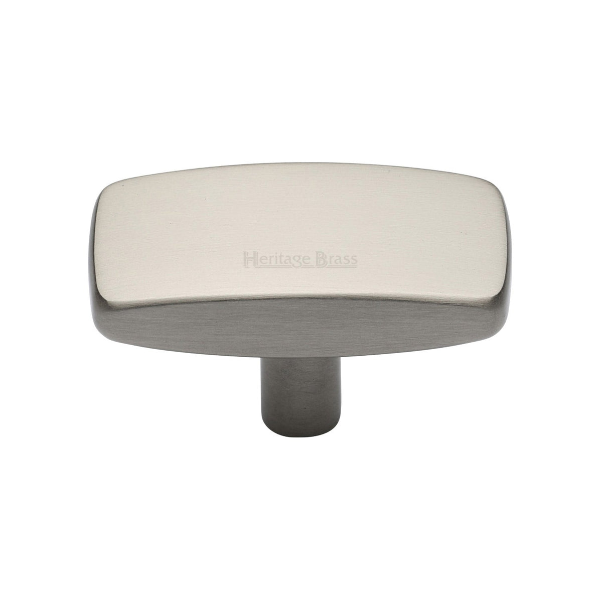 Rectangular Cabinet Knob by M Marcus - Heritage Brass
