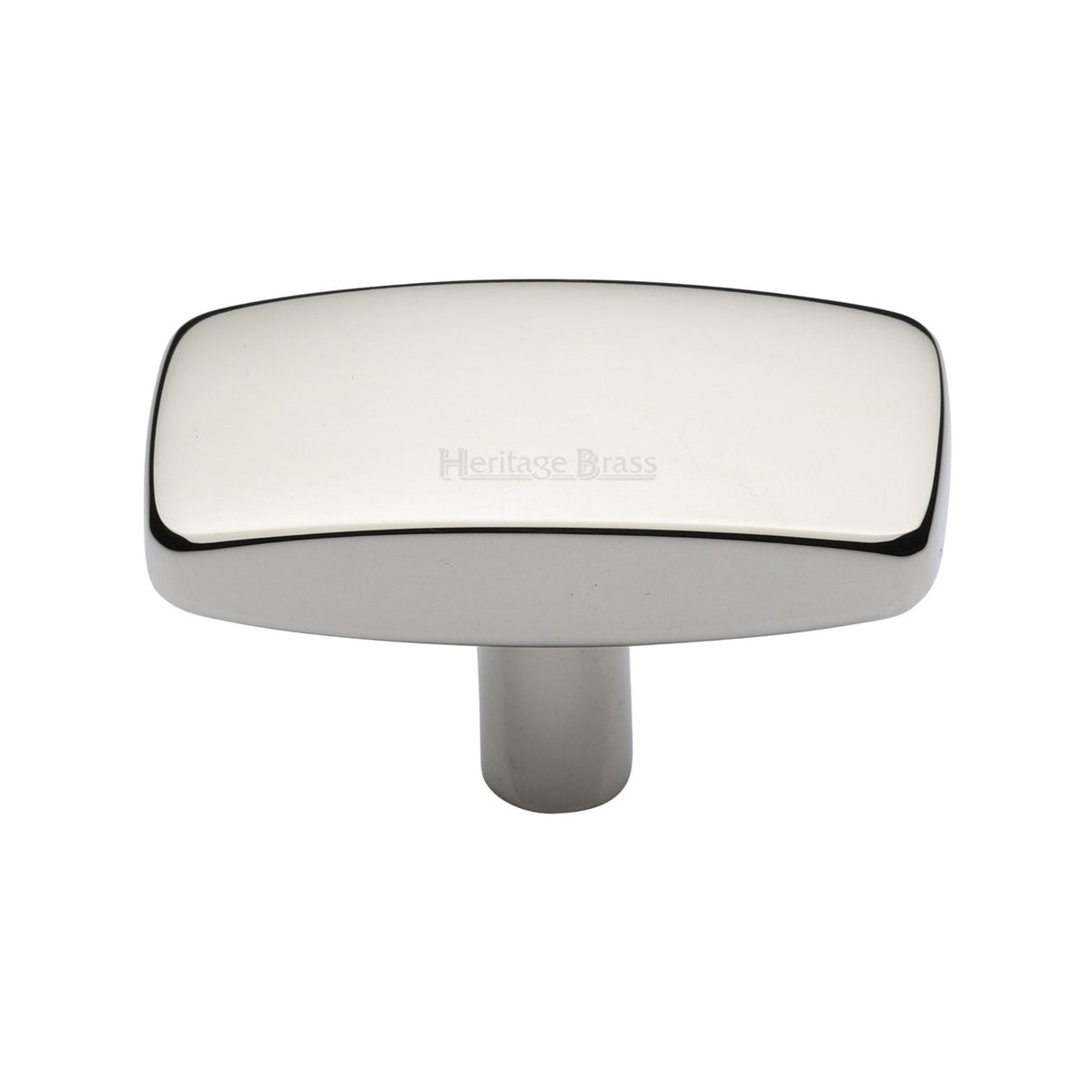 Rectangular Cabinet Knob by M Marcus - Heritage Brass