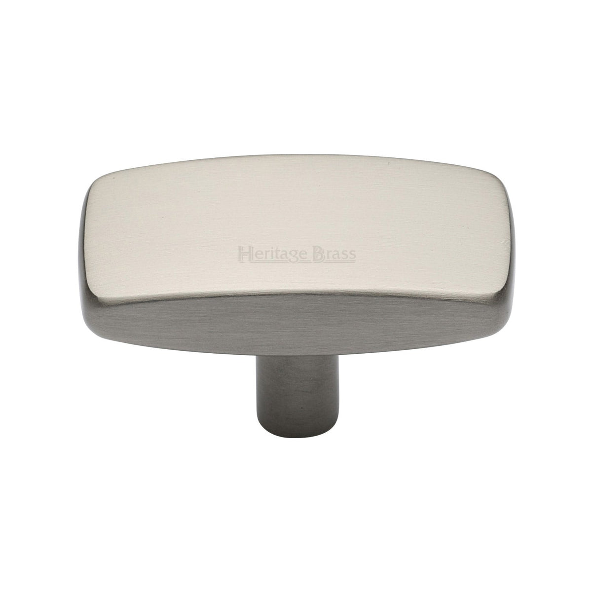 Rectangular Cabinet Knob by M Marcus - Heritage Brass