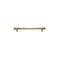 T-Bar Raindrop Cabinet Pull Handle by M Marcus - Heritage Brass