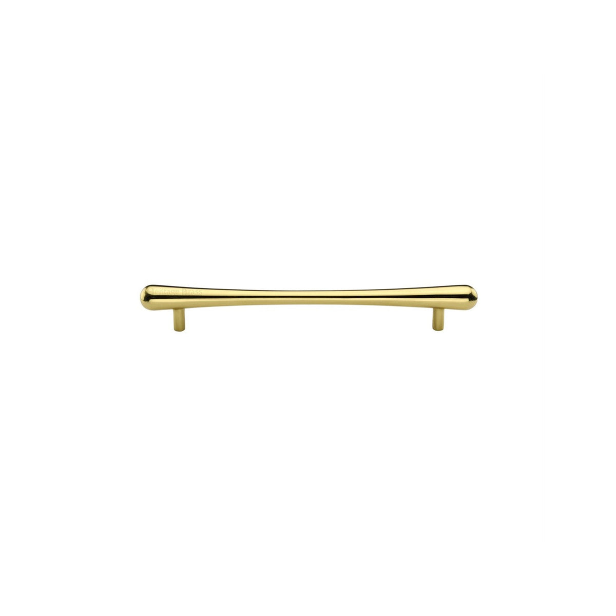 T-Bar Raindrop Cabinet Pull Handle by M Marcus - Heritage Brass