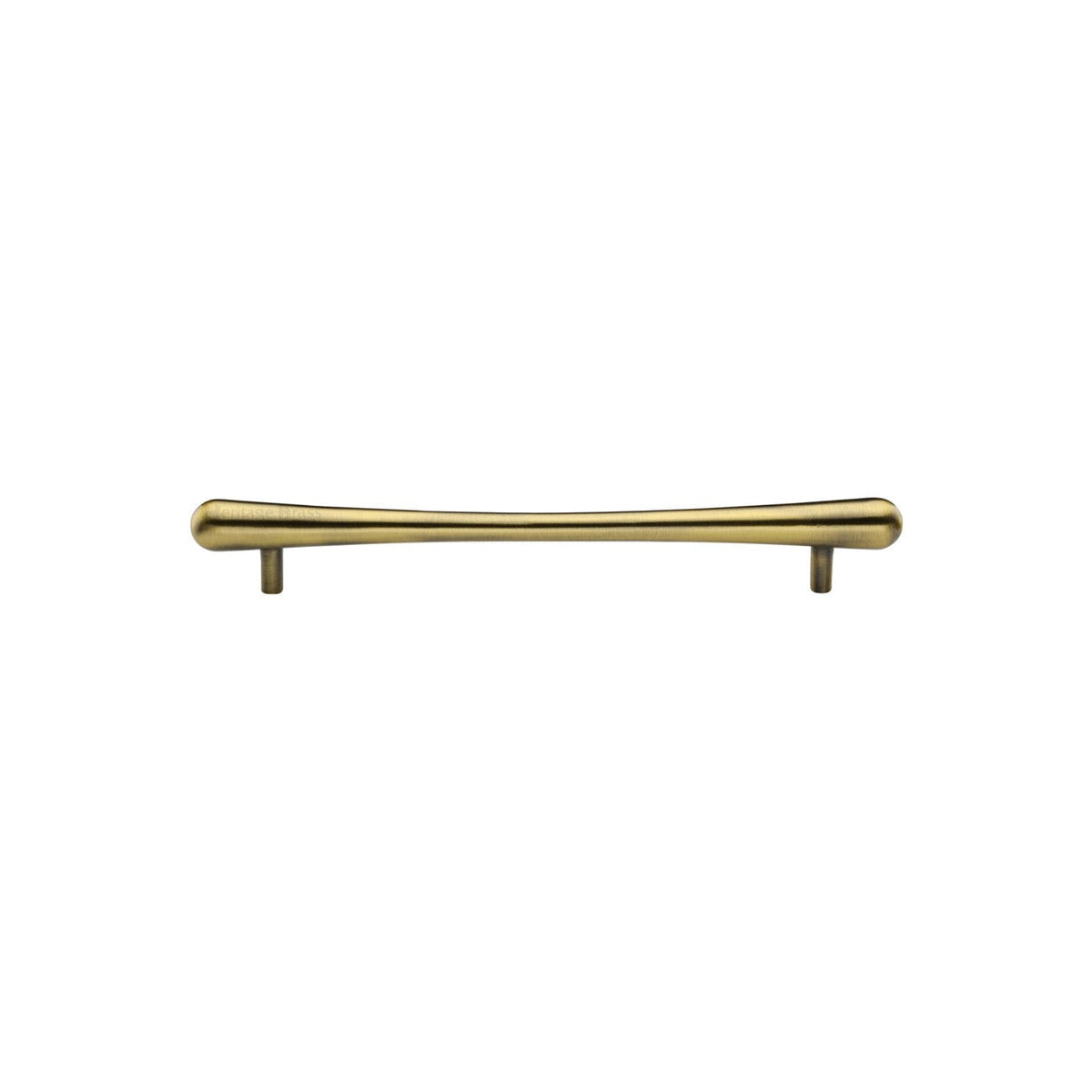 T-Bar Raindrop Cabinet Pull Handle by M Marcus - Heritage Brass