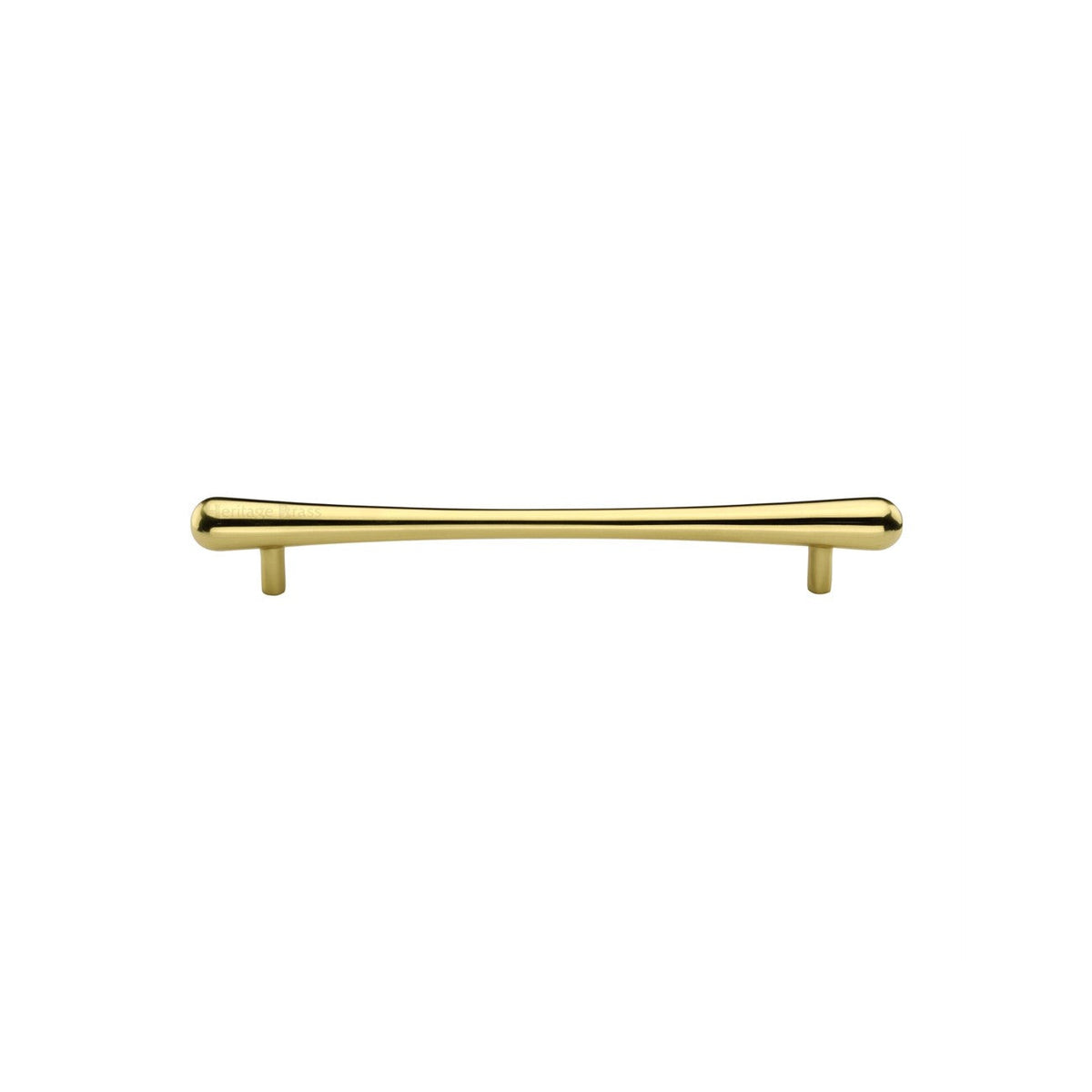 T-Bar Raindrop Cabinet Pull Handle by M Marcus - Heritage Brass