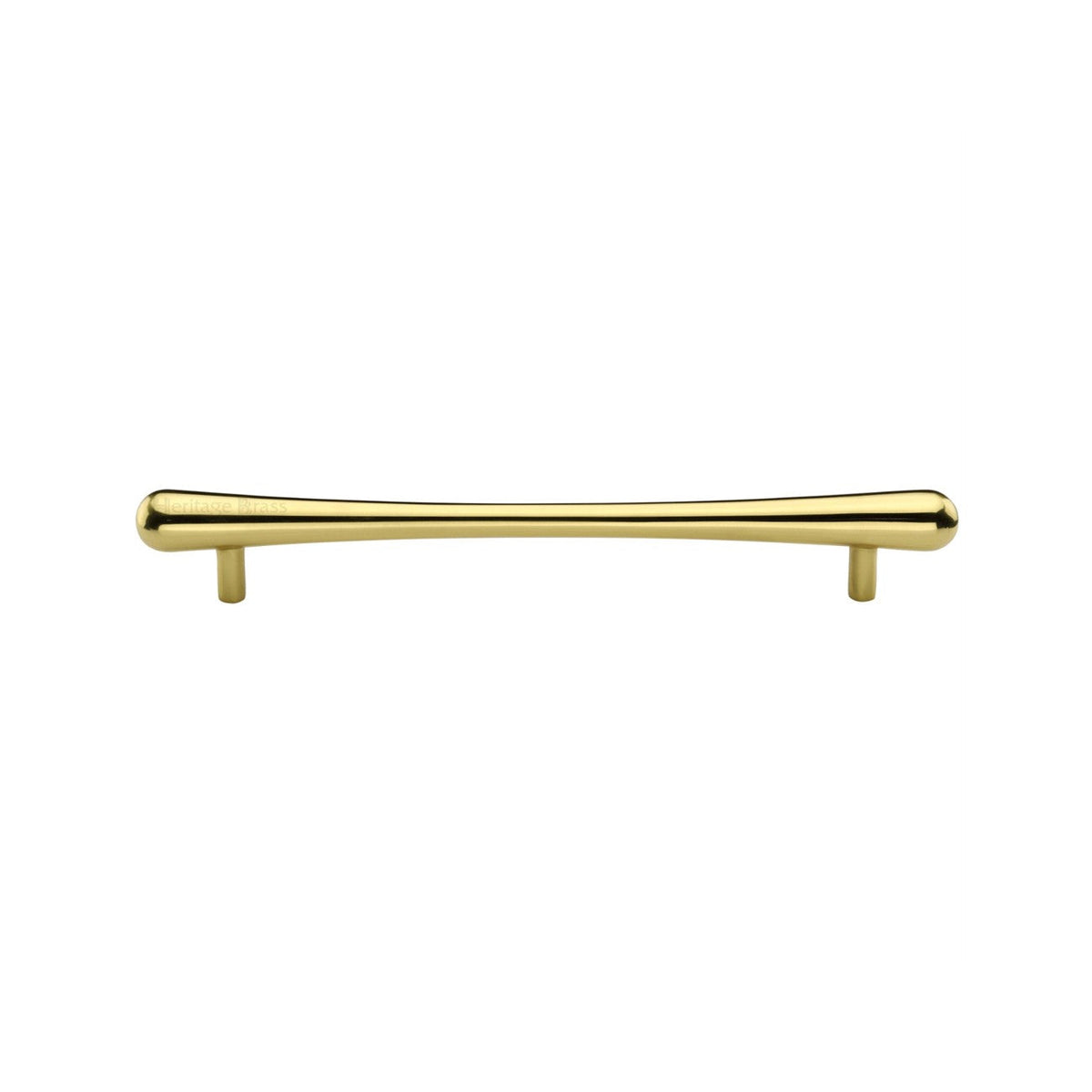 T-Bar Raindrop Cabinet Pull Handle by M Marcus - Heritage Brass