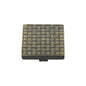 Square Weave Cabinet Knob by M Marcus - Heritage Brass