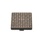 Square Weave Cabinet Knob by M Marcus - Heritage Brass