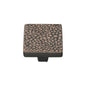 Square Stingray Cabinet Knob by M Marcus - Heritage Brass