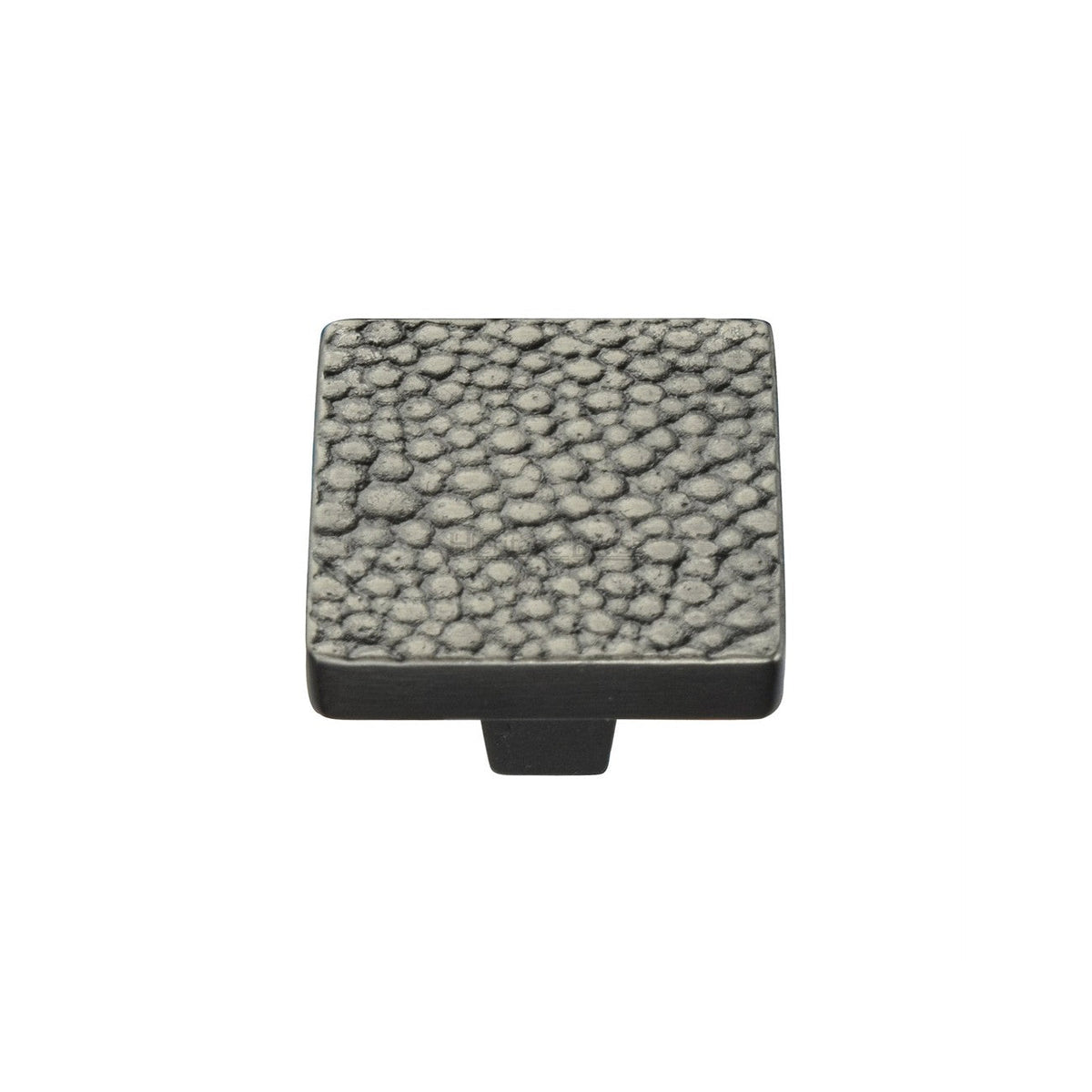 Square Stingray Cabinet Knob by M Marcus - Heritage Brass