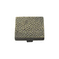Square Stingray Cabinet Knob by M Marcus - Heritage Brass