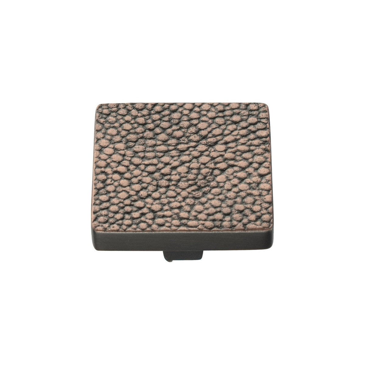 Square Stingray Cabinet Knob by M Marcus - Heritage Brass