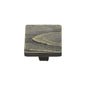 Square Pine Cabinet Knob by M Marcus - Heritage Brass