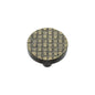 Round Weave Cabinet Knob by M Marcus - Heritage Brass