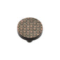 Round Weave Cabinet Knob by M Marcus - Heritage Brass