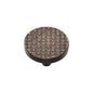 Round Weave Cabinet Knob by M Marcus - Heritage Brass