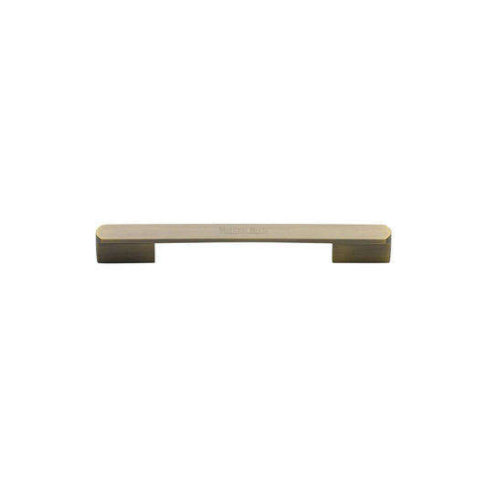 Bridge Cabinet Pull Handle - Antique Brass - 128-160mm