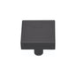 Square Design Cabinet Knob by M Marcus - Heritage Brass