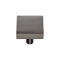 Square Design Cabinet Knob by M Marcus - Heritage Brass
