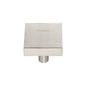 Square Design Cabinet Knob by M Marcus - Heritage Brass