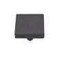 Square Design Cabinet Knob by M Marcus - Heritage Brass