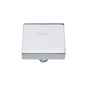 Square Design Cabinet Knob by M Marcus - Heritage Brass