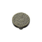 Round Stingray Cabinet Knob by M Marcus - Heritage Brass