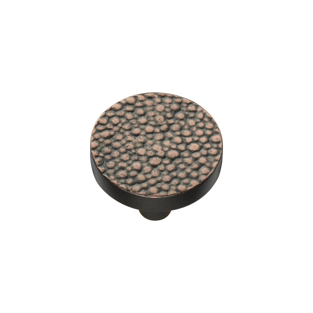 Round Stingray Cabinet Knob by M Marcus - Heritage Brass