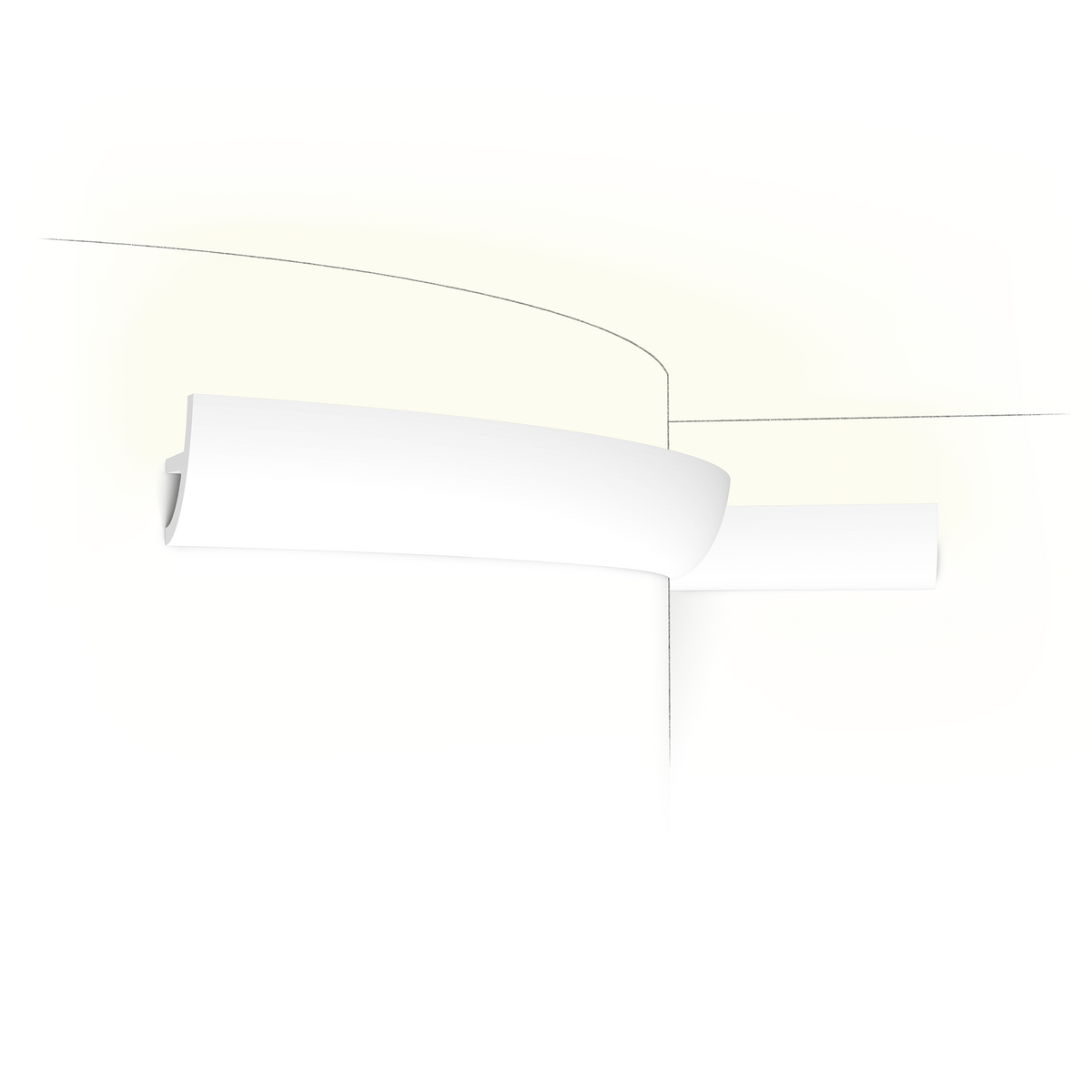 C373F Orac Flexible Concealed Light Moulding by Orac Decor