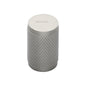 Cylindric Knurled Cabinet Knob by M Marcus - Heritage Brass